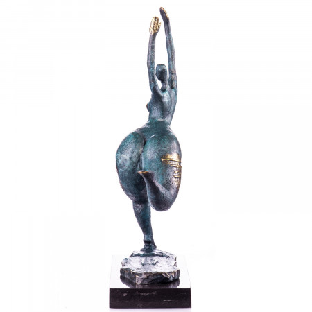 Sculpture en bronze "Femme nue de Milo"