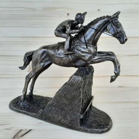 Sculpture Le Jockey de Steeple Chaser