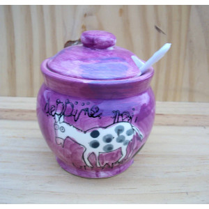 Pot à moutarde âne 