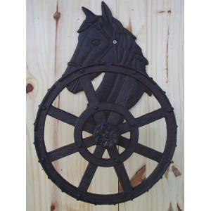 Enrouleur de tuyau avec cheval 