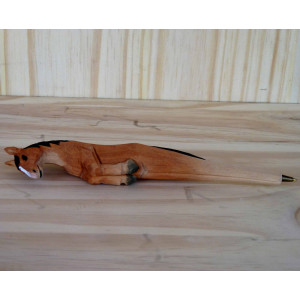 Stylo en bois cheval 