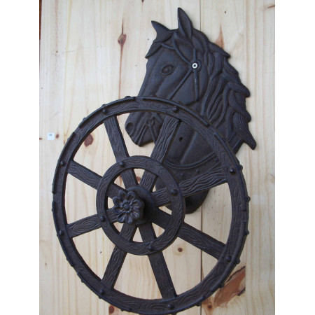 Enrouleur de tuyau avec cheval 