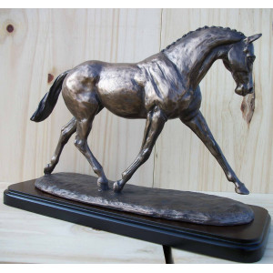 Cheval au trot avec pions  2