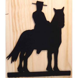 Cheval espagnol et son cavalier 