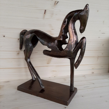 Sculpture Cheval moderne bronze