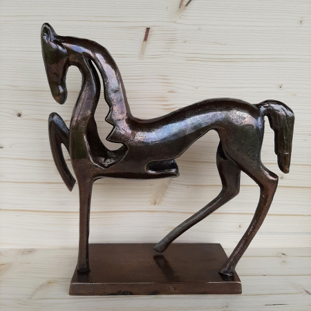 Sculpture Cheval moderne bronze